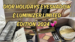 Unboxing Dior Eyeshadow amp Luminizer Limited Edition 2024  My best Dior shopping Spot✨ [upl. by Ian531]