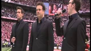 Tenors Un Limited  Abide With Me  2011 FA Cup Final [upl. by Nitza]