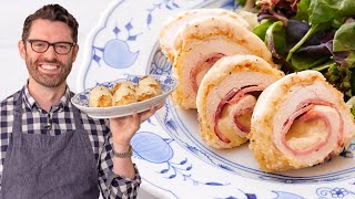 Easy Chicken Cordon Bleu Recipe [upl. by Sadler]