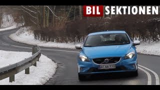 Volvo V40 T5 RDesign test  GT med kræfter [upl. by Orji498]