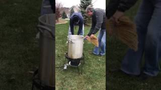 Turkey fry fail [upl. by Rufe]