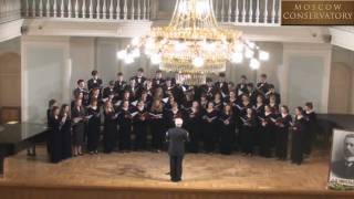 А Schnittke Bogoroditse Devo Moscow Conservatory Students Choir [upl. by Blatt]