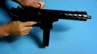 Maruzen KG9 shell ejecting spring airsoft gun マルゼン KG9 カート式 エアガン [upl. by Sinegra]