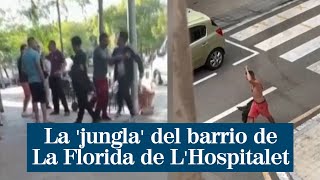 Palizas robos y amenazas la jungla del barrio de La Florida de LHospitalet [upl. by Kcirdnek]