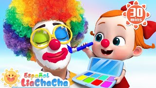 Maquillemos a Papi  Aprendamos los Colores  LiaChaCha en Español  Canciones Infantiles [upl. by Ddart530]