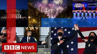 US election The crazy election campaign in three minutes  BBC News [upl. by Junna]