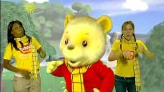 Rupert Bear Kemi Majeks and Naomi Wilkinson do the Rupert Milkshake Dance [upl. by Ragan]