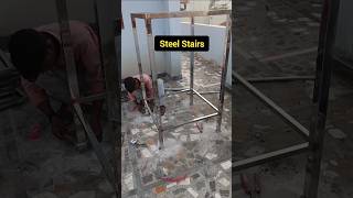 Stailnless Steel Stairs Making Part 3 [upl. by Ebaj]