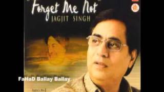 TERA CHEHRA HAI AAINA Jagjit Singh Album FORGET ME NOT [upl. by Luisa937]