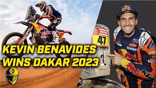 Dakar 2023 motorcycles highlights  Kevin Benavides wins [upl. by Alyn]