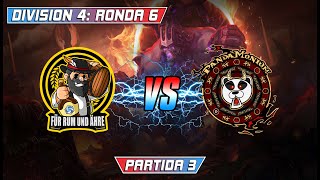 Heroes Lounge Ronda 6 Div 4 Für Rum und Ähre VS Pandamonium Parte 3 [upl. by Cairistiona425]