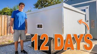 Lightweight amp Affordable DIY Truck Camper Build in 12 Days [upl. by Psyche594]