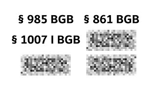 § 985 BGB amp Co  Herausgabeansprüche im Sachenrecht [upl. by Robbi]