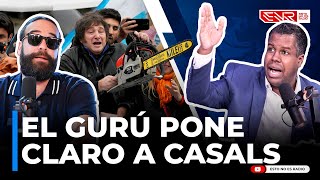 EL GURÚ PONE CLARO A PEDRO CASALS SOBRE JAVIER MILEI [upl. by Nena351]