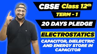 28 Class12Capacitor dielectric and Energy store in capacitor Electrostatics Physics Baba [upl. by Leonie]