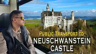 How to get to Neuschwanstein Castle from Munich Germany 🇩🇪Travel Guide 2024 [upl. by Rist]