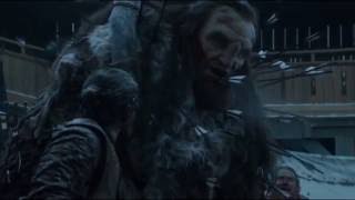 Game of Thrones S06E09 Jon Snow beats the sht out of Ramsay [upl. by Minnaminnie]