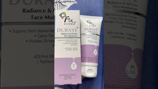 FIXDERMA Radiance amp Oil Free Face Moisturiser Review With PH 55 youtubeshorts shorts fixderma [upl. by Arraek]