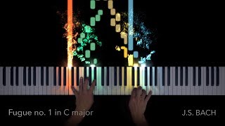 JS Bach  Fugue no 1 in C major BWV 846 [upl. by Anirbac]