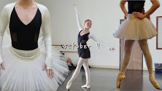 getting paid for a ballet fashion show  vlogtober day 9 [upl. by Wake]