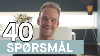 40 Spørsmål Morten Hegseth [upl. by Latta236]