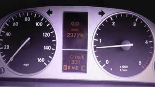 Mercedes B Class W245 Dashboard Warning Lights What They Mean [upl. by Dumm585]