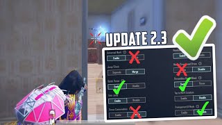 Update 23  Best Settings amp Sensitivity to Improve Headshots and Aim❌✅  PUBG MOBILE BGMI 😱 [upl. by Annia66]