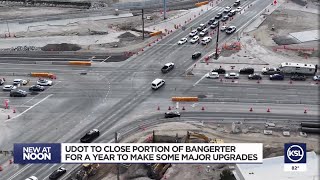 Yearlong Bangerter Highway closure begins Monday but delays expected sooner [upl. by Aamsa]