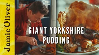 Giant Veggie Yorkshire Pudding  Jamie Olivers £1 Wonders Channel 4 Mondays 8pm UK [upl. by Madaih]