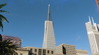 Watch Dogs 2 Exploring Walkthrough Transamerica Pyramid in San Francisco CA [upl. by Hayifas]