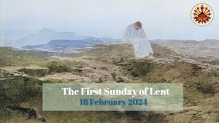 HOLY COMMUNION SERVICE IN ENGLISH  THE FIRST SUNDAY OF LENT [upl. by Karlik]