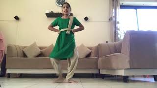 Bharatanatyam Dance Basic adavuThattadavu 😍😇 [upl. by Lyred]