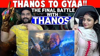 AVENGER ENDGAME FINAL BATTLE SCENE REACTION  MrMrs Baniya [upl. by Rives]