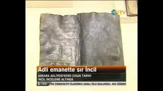 Hristiyan dünyasını sarsacak İncil bulundu 1500 yıllık Hz İsanın kullandığı Aramice [upl. by Ayotol]