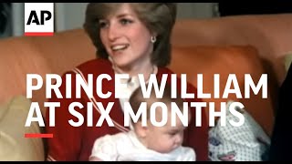 Prince William at six months  1982 [upl. by Lazare252]