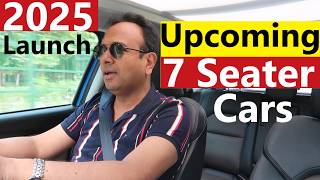 Upcoming 7 Seater Car Launches in 2025 NEW 7 SEATER SUV IN 2025 [upl. by Nauqe]