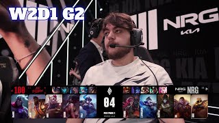 100 vs NRG  Week 2 Day 1 S14 LCS Spring 2024  100 Thieves vs NRG W2D1 Full Game [upl. by Chantal]