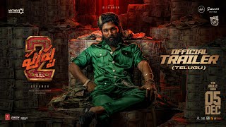 Pushpa 2 The Rule Trailer Telugu  Allu Arjun  Sukumar  Rashmika Mandanna  Fahadh Faasil  DSP [upl. by Elatsyrk650]