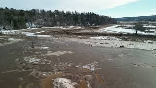 Miners Marsh Kentville NS Flooding [upl. by Etnecniv58]