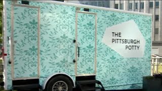 Pittsburgh Potty makes its debut downtown [upl. by Carlynn]