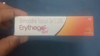 Erythego Gel  Brimonidine Topical Gel Uses  Erythego Gel Uses Side effects Benefits Dosage Fayde [upl. by Feinberg]