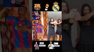 Hala Madrid vs Visca Barca halamadrid realmadrid viscabarça barcelona [upl. by Nanam]