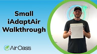 Walkthrough the Small iAdaptAir Purifier  Air Oasis [upl. by Lussi]