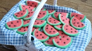 How to Make Watermelon Cookies [upl. by Memory108]