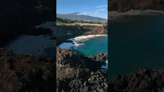 Incredible Flight Over Tenerifes Ocean and Cliffs 🌊 Playa El Bollullo [upl. by Sara-Ann]