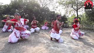 Mokor Porobe  Dance Cover  Folk Song  Nilanjona Jui Choreography Arpita ChakrabortySaReGaMaPa20 [upl. by Fem716]