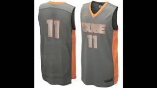 Top 10 College Basketball Jerseys [upl. by Torr667]