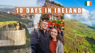 Exploring Ireland  10 Day Road Trip Itinerary  City Tours Castles Causeway Coastal Route amp More [upl. by Innos]