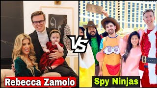 Rebecca Zamolo Family VS Spy Ninjas Real Name and Ages 2024 [upl. by Maxima]