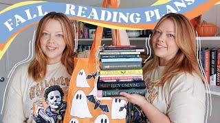 My Fall Video amp Reading Plans  TBR Jar Picks 🍂🎃 [upl. by Tneciv]